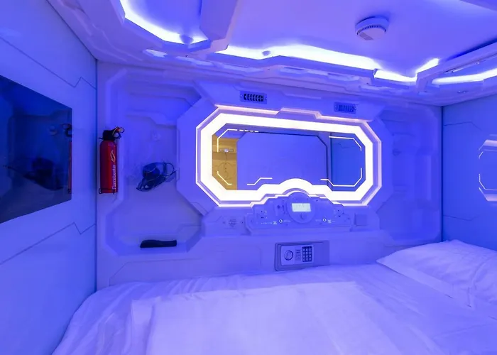 Kapslový hotel Spacehotel
